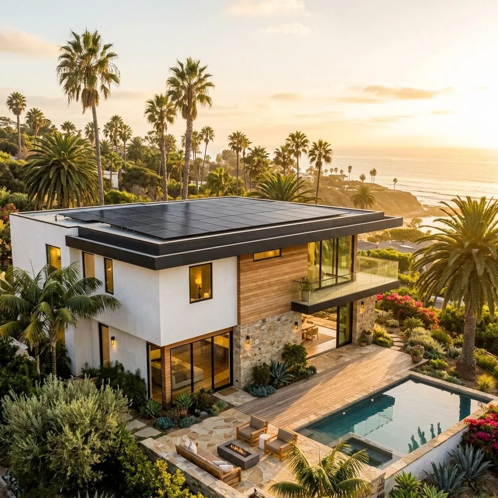 California solar home