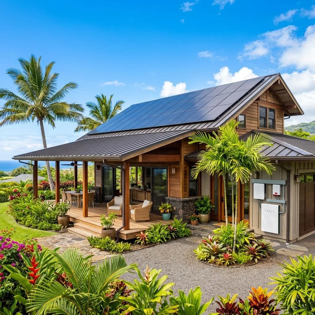 Hawaii solar home