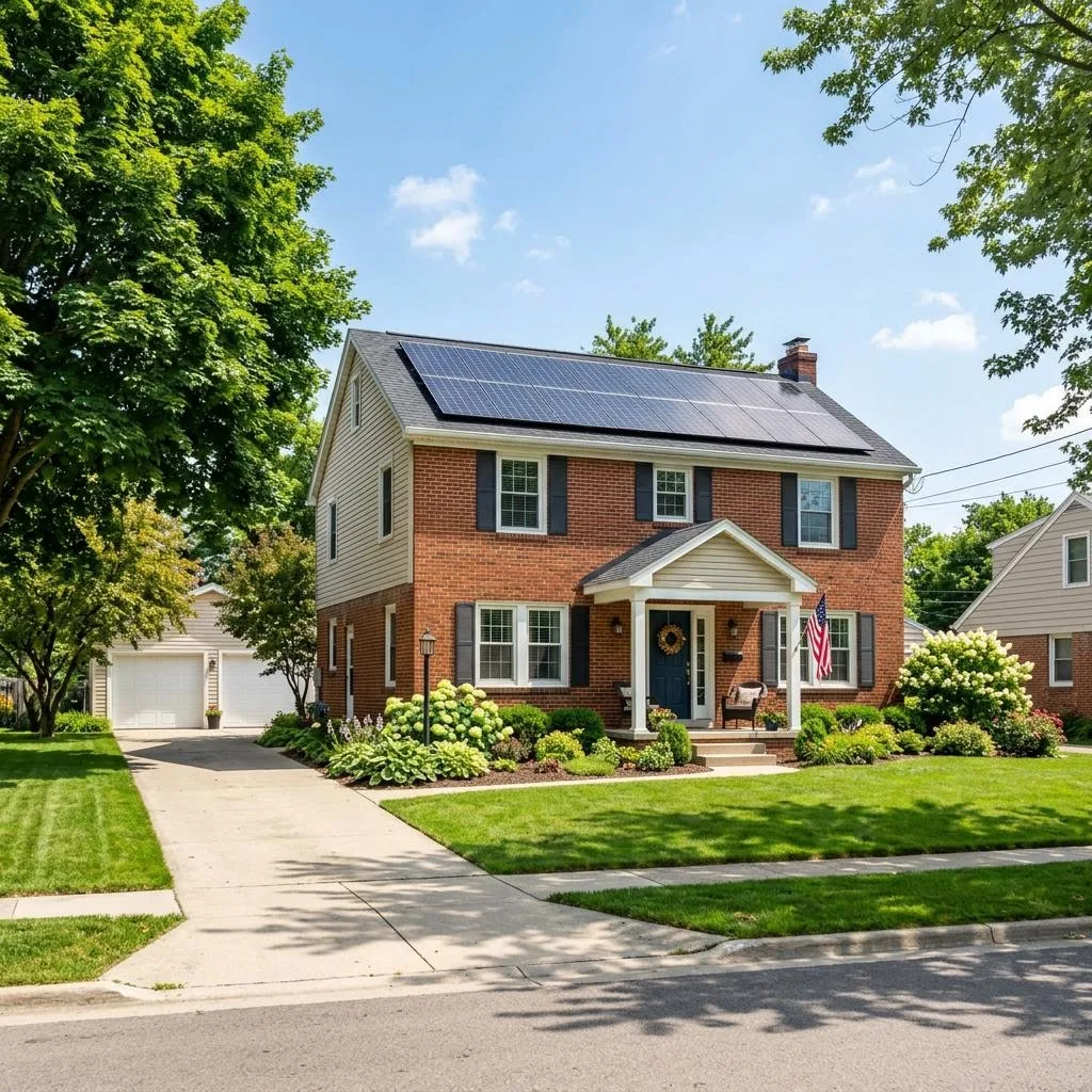 Illinois solar home